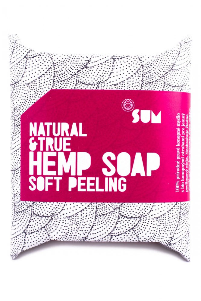 SUM Hanfseife - Soft Peeling - Natural & True - 80g