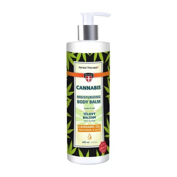 PALACIO Cannabis Körperbalsam mit Pumpe - 400ml