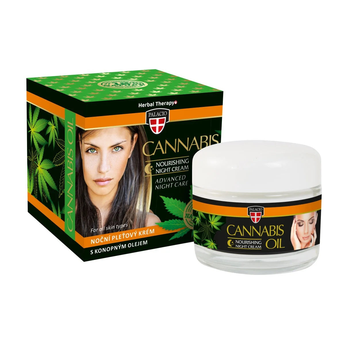 PALACIO crema facial de cannabis para la noche - 50ml