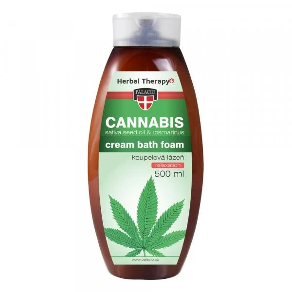 PALACIO Espuma de Baño Cannabis Romero - 500ml