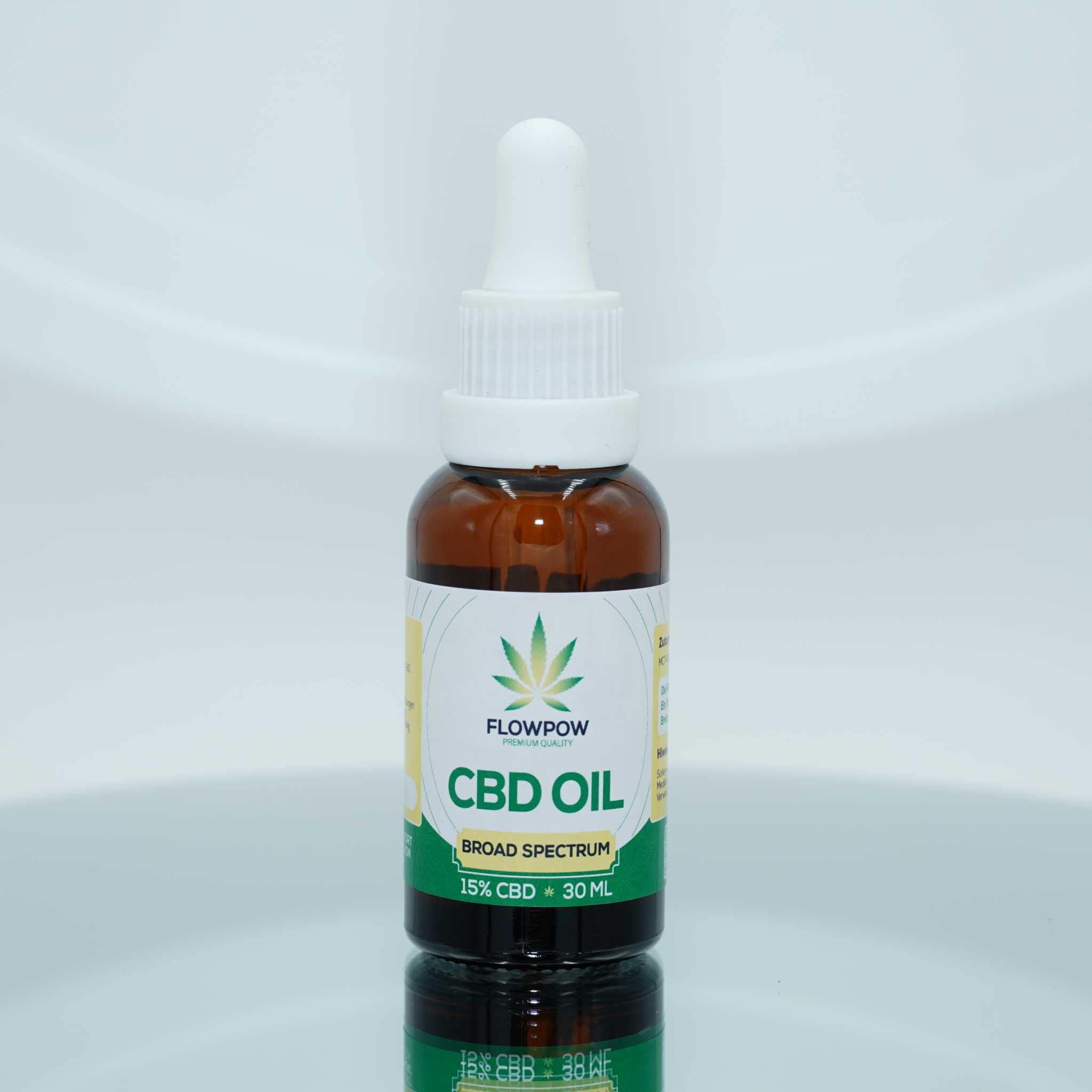 CBD Öl - 15% CBD Breitspektrum - 30ml Flasche