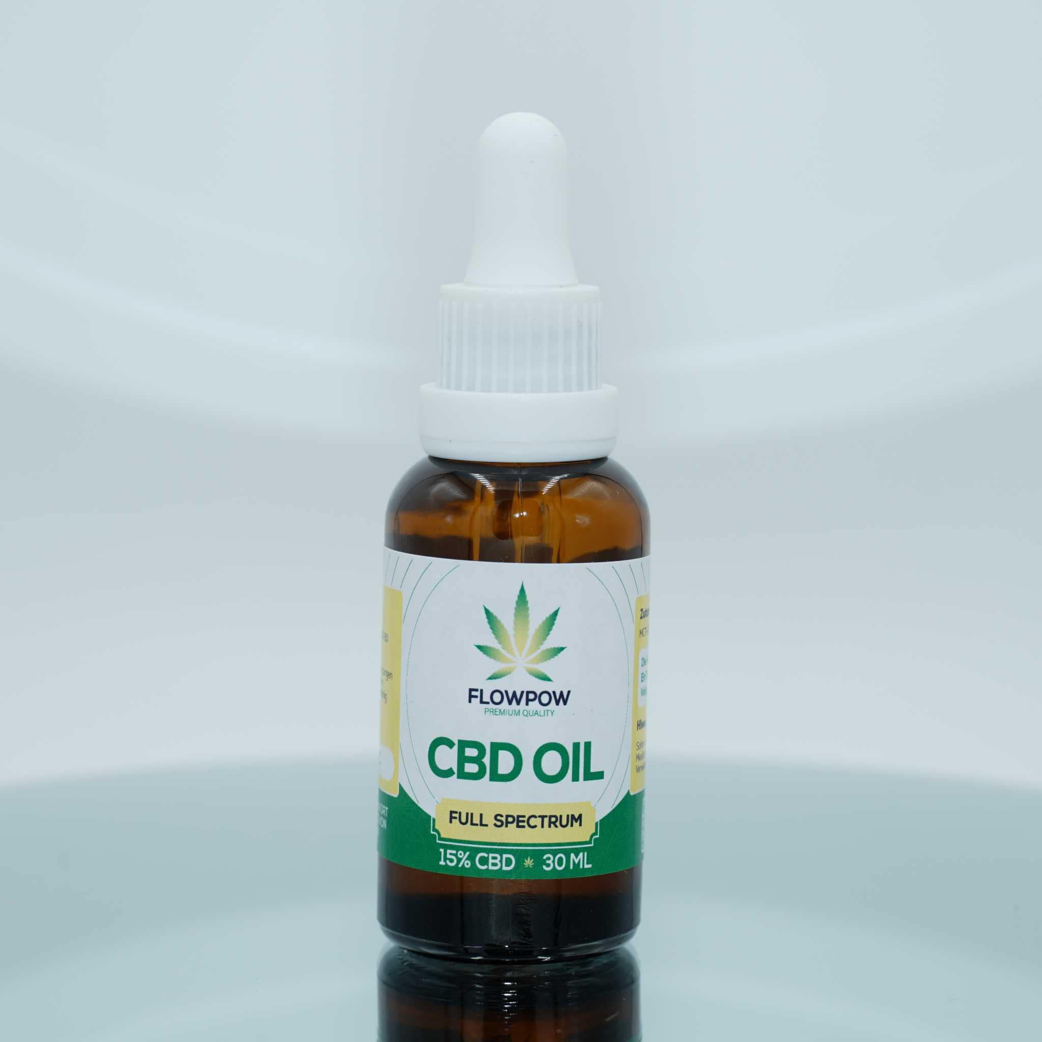 CBD Öl - 15% CBD Vollspektrum - 30ml Flasche