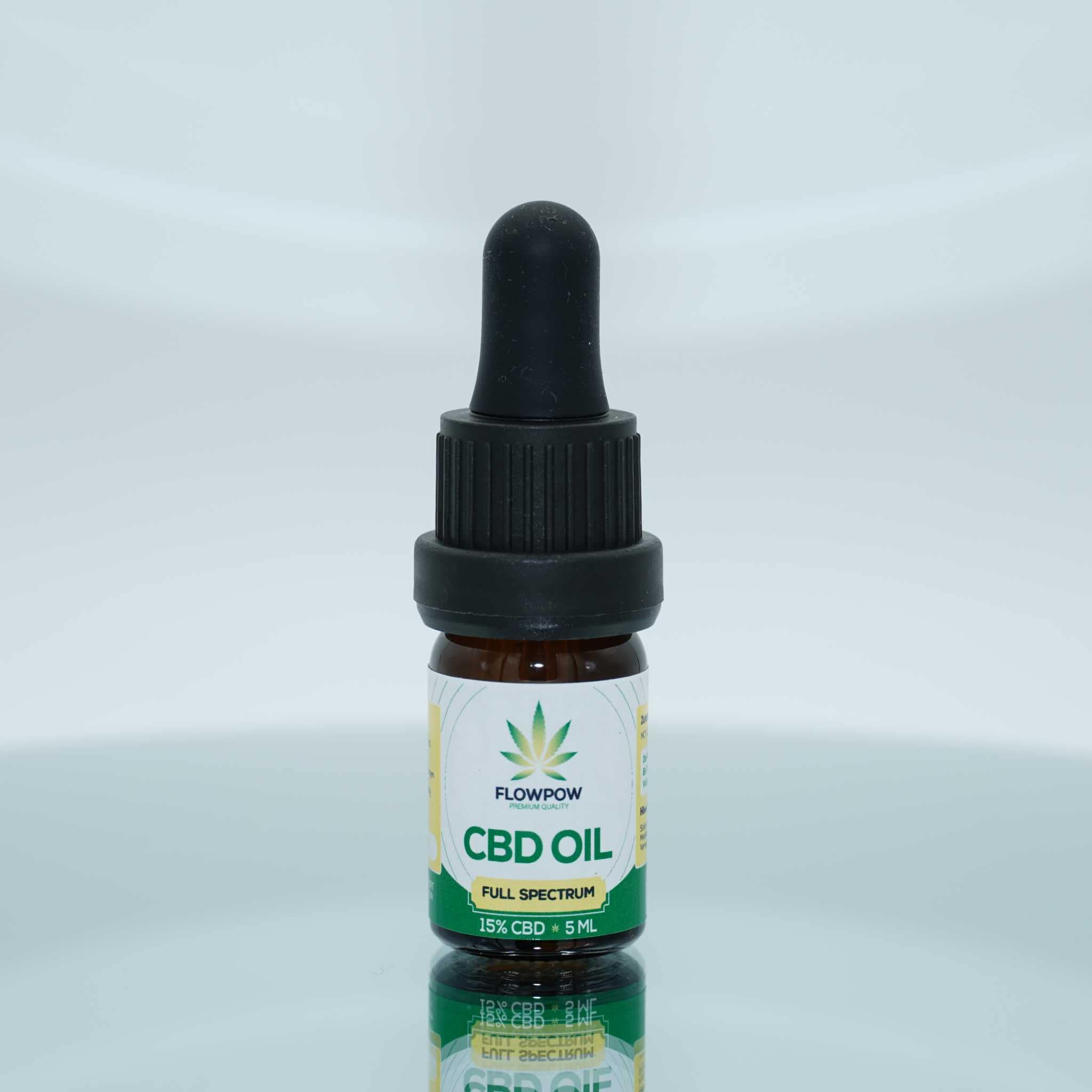 CBD Öl - 15% CBD Vollspektrum - 5ml Flasche