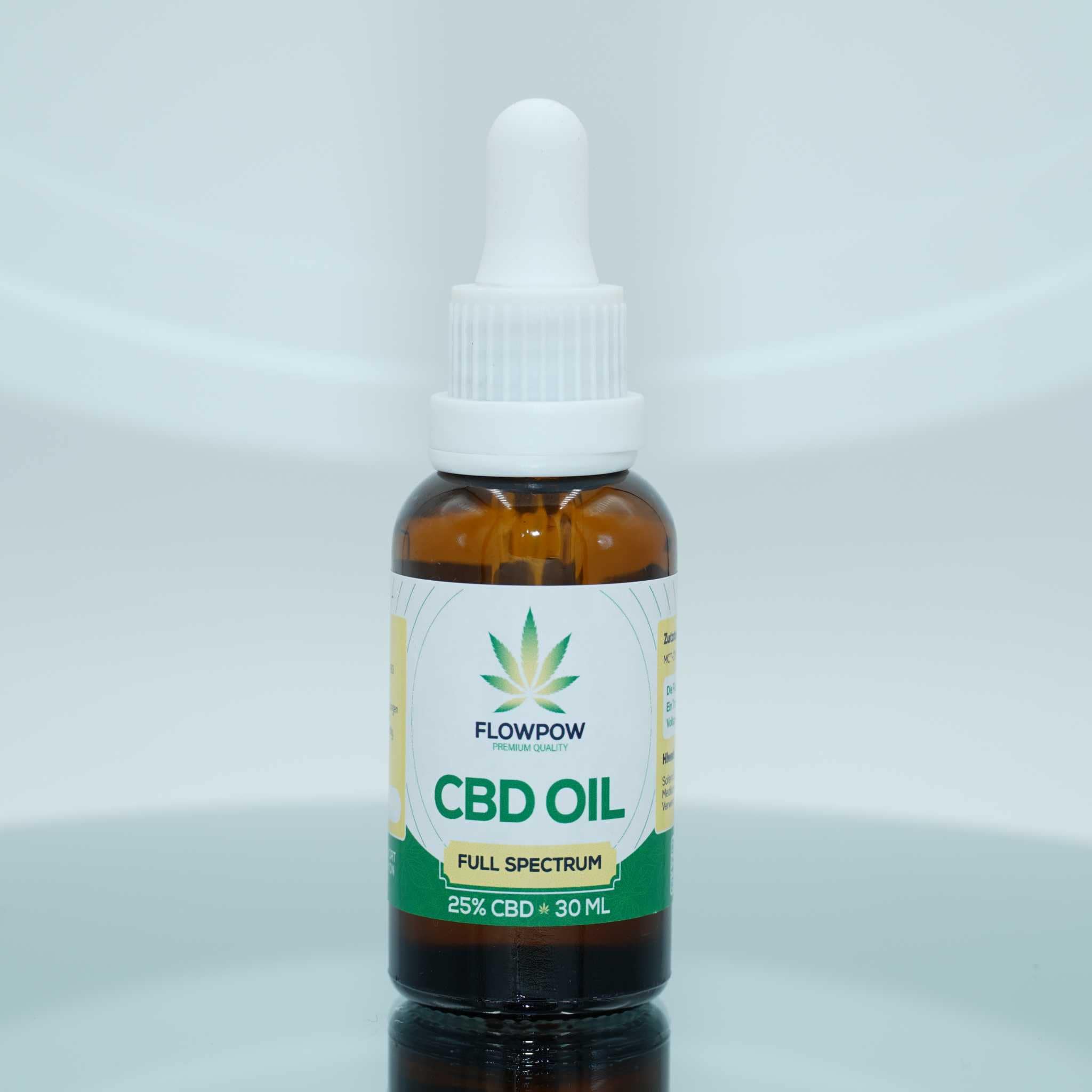 CBD Öl - 25% CBD Vollspektrum - 30ml Flasche