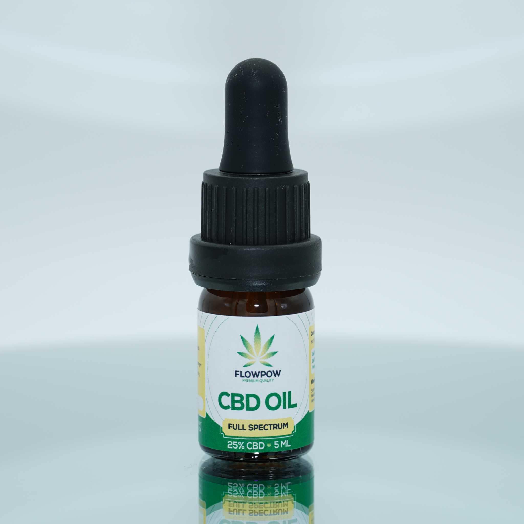 CBD Öl - 25% CBD Vollspektrum - 5ml Flasche