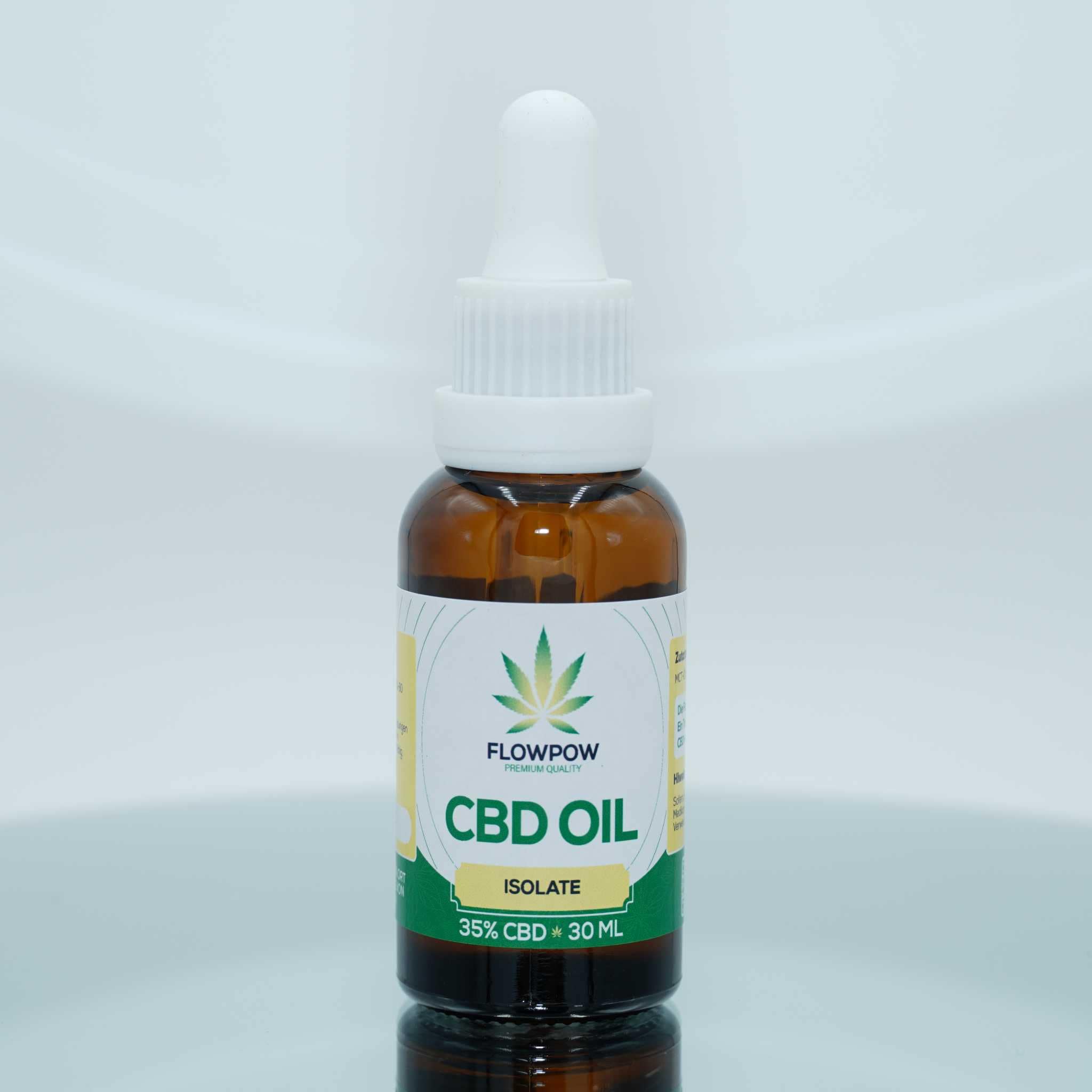 CBD Öl - 35% CBD Isolat - 30ml Flasche