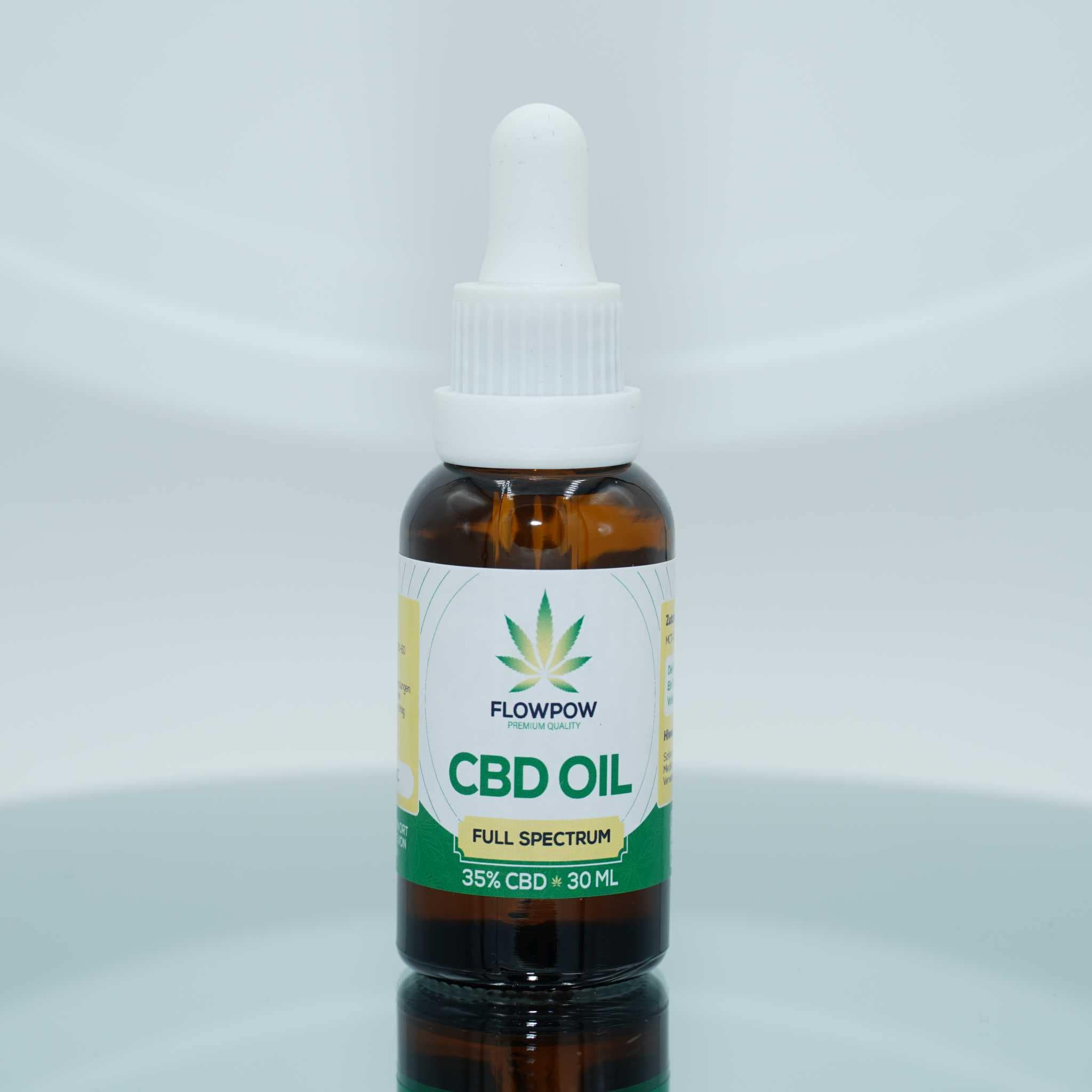 CBD Öl - 35% CBD Vollspektrum - 30ml Flasche