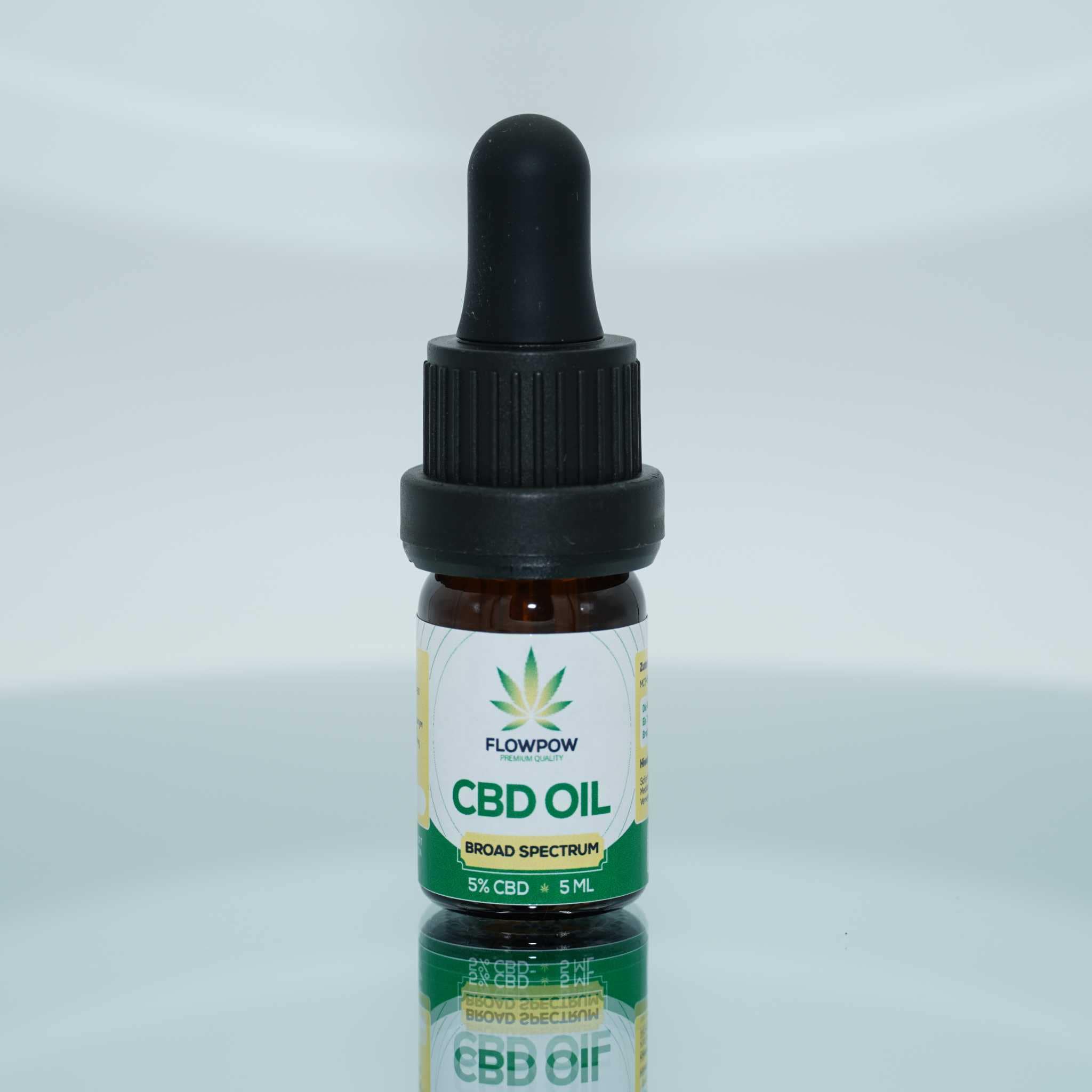 CBD Öl - 5% CBD Breitspektrum - 5ml Flasche