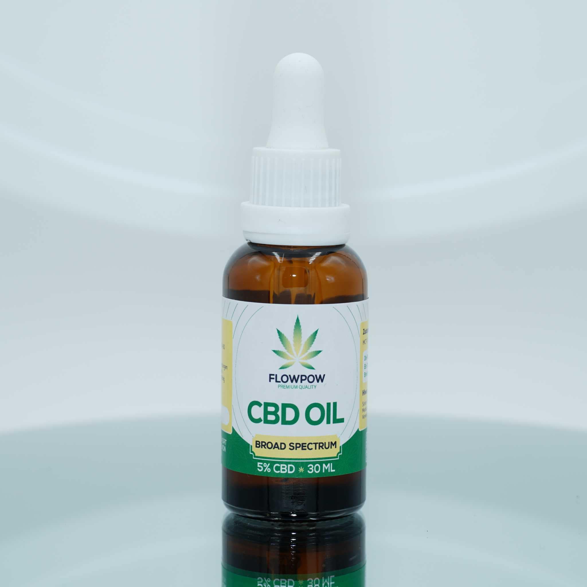 CBD Öl - 5% CBD Breitspektrum - 30ml Flasche