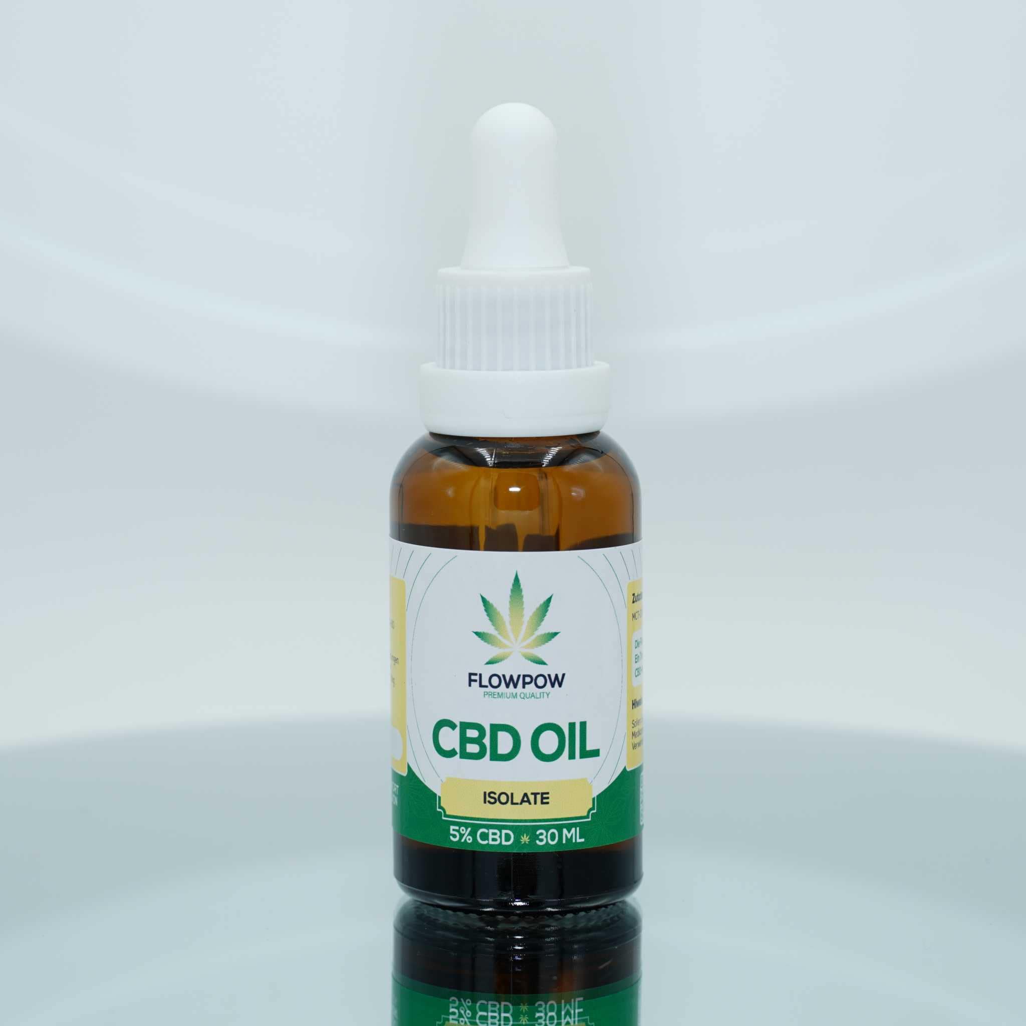 CBD Öl - 5% CBD Isolat - 30ml Flasche