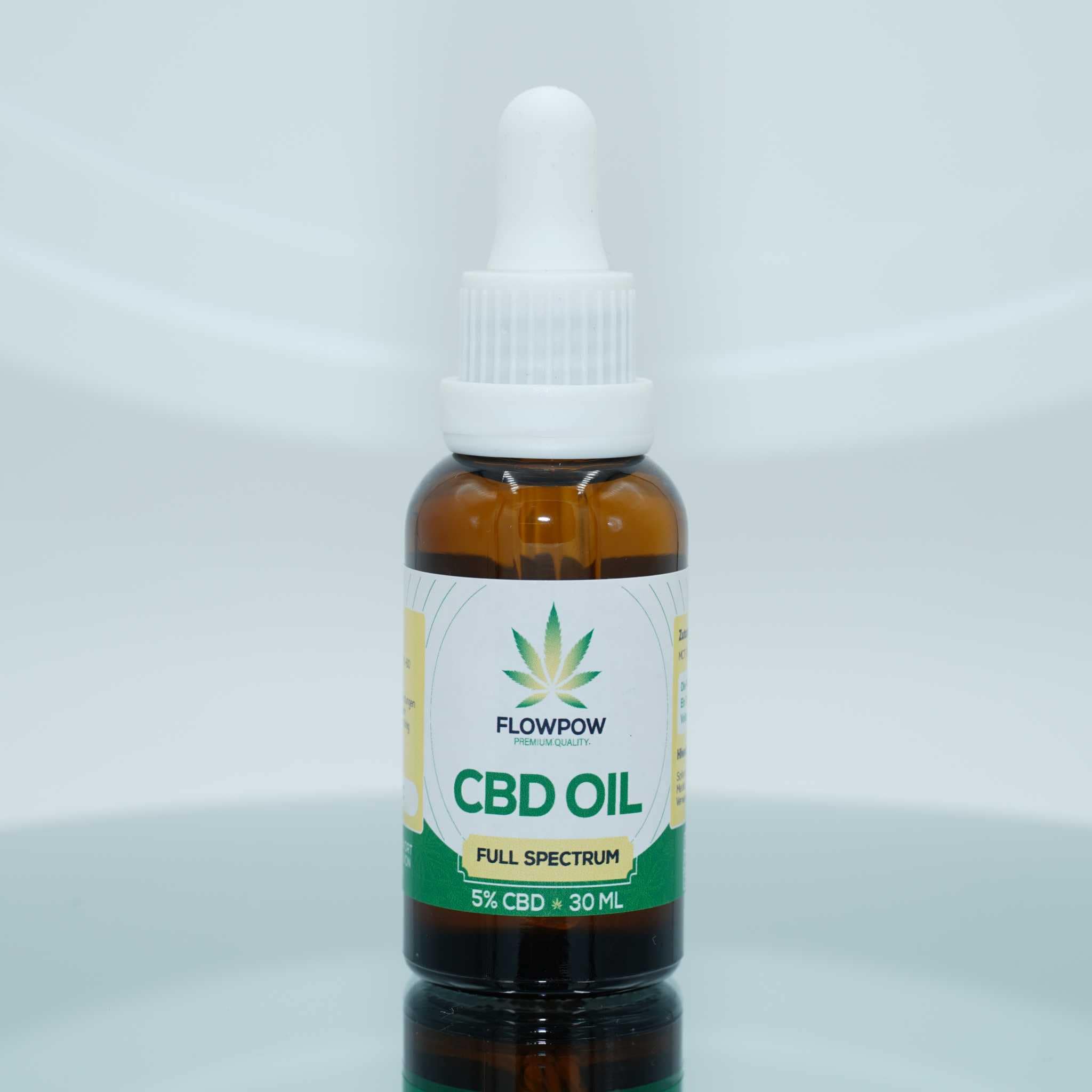 CBD Öl - 5% CBD Vollspektrum - 30ml Flasche