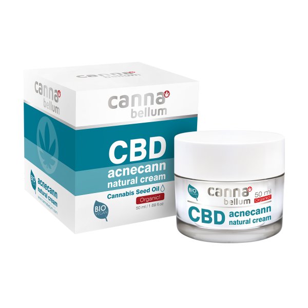 Cannabellum CBD acnecann natural cream Verpackung & Umverpackung