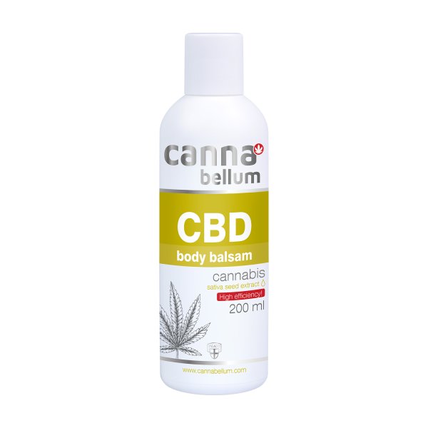 Cannabellum CBD Körperbalsam - 200ml Verpackung