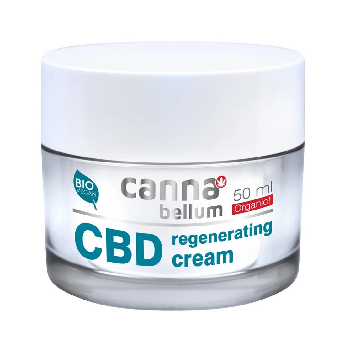 Cannabellum CBD Regenerierende Gesichtscreme - 50ml Verpackung