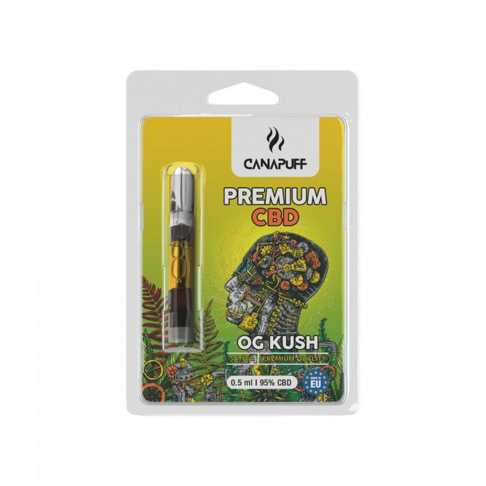 Cannapuff Premium CBD OG Kush Kartuschen Verpackung