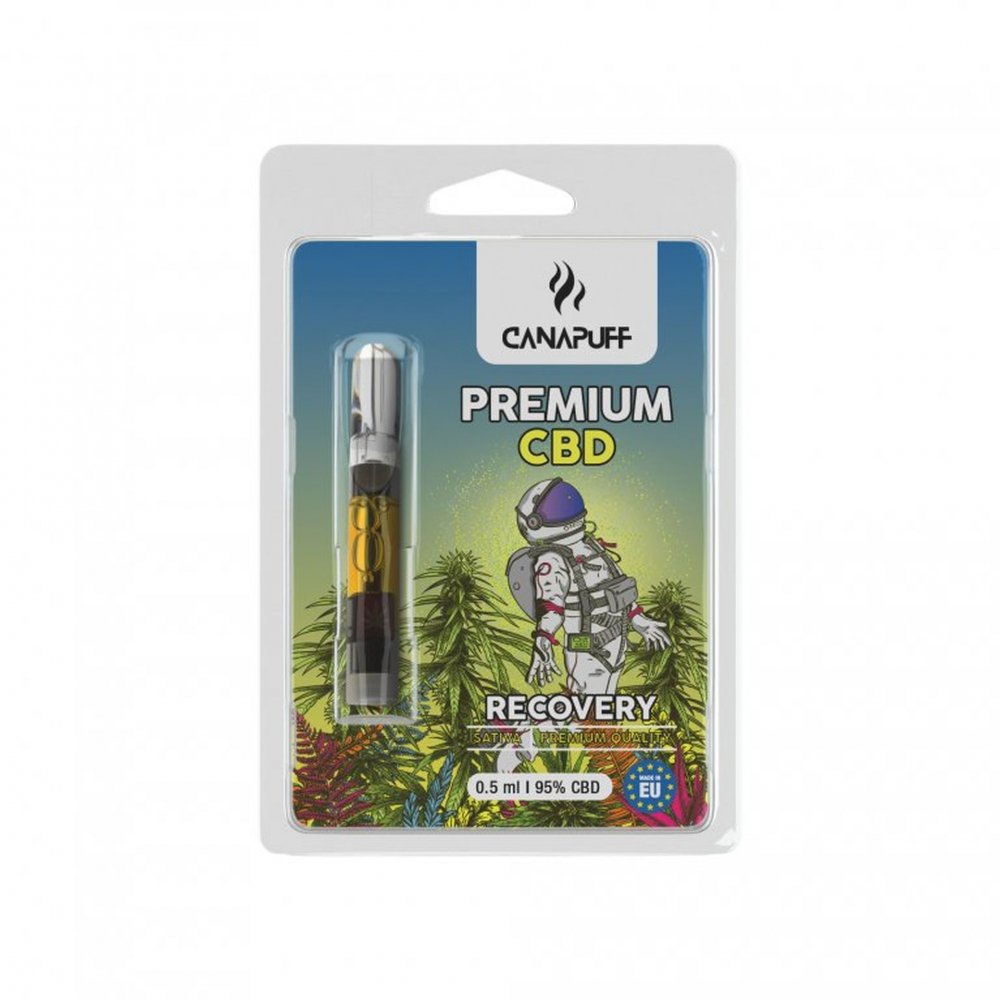 Cannapuff Premium CBD Recovery Kartuschen Verpackung