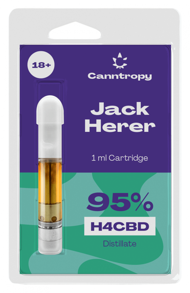 Canntropy H4CBD - Jack Herer Cartridge - 95% H4CBD - 1ml