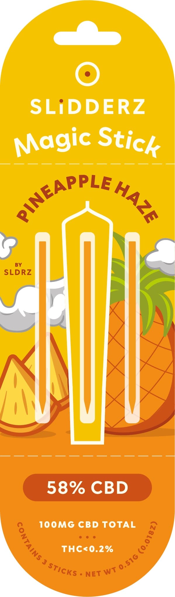 Slidderz Magic Stick Pineapple Haze 3er Pack