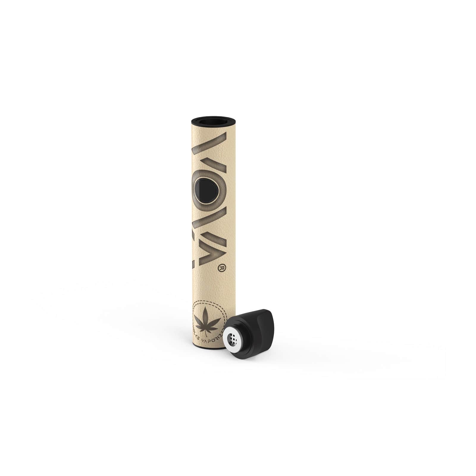 VOVA Vaporizer cremefarbend mit abgenommenen Deckel