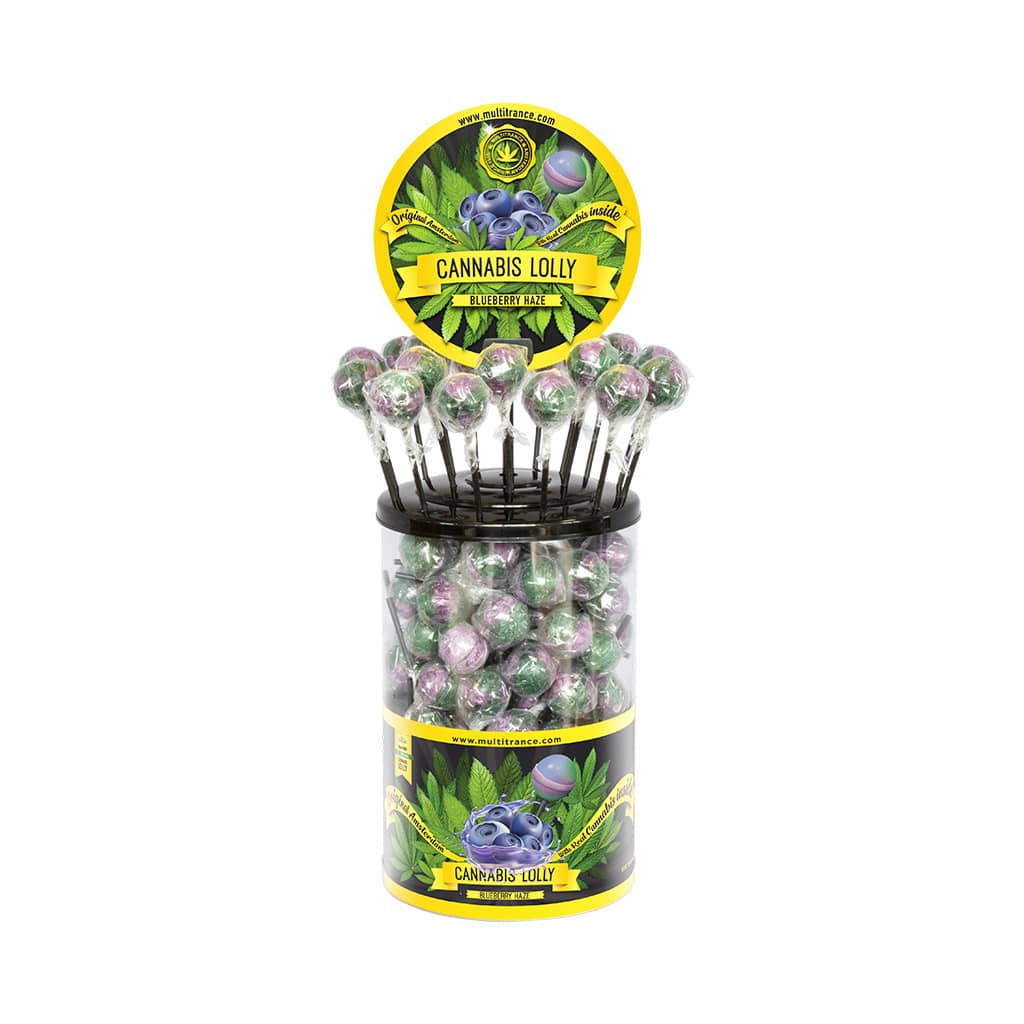 Cannabis Blueberry Haze Lollie Großpackung